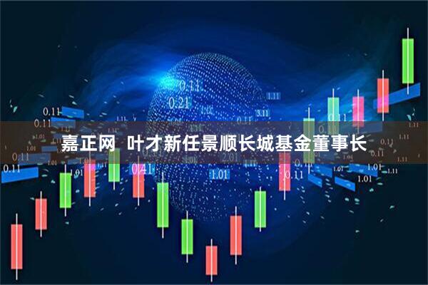 嘉正网  叶才新任景顺长城基金董事长