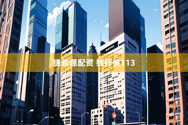 捷希源配资 独行侠113